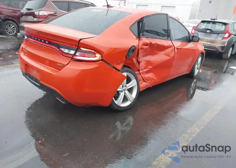 2015 Dodge Dart Gt z USA, uszkodzony, nr VIN 1C3CDFEBXFD352698